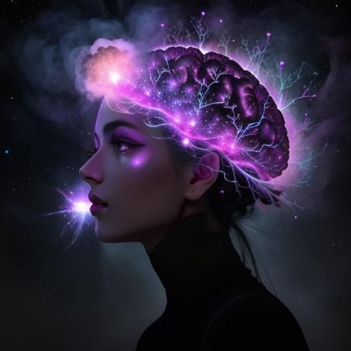 Glowing Brain Neurons in Galaxy Supernova