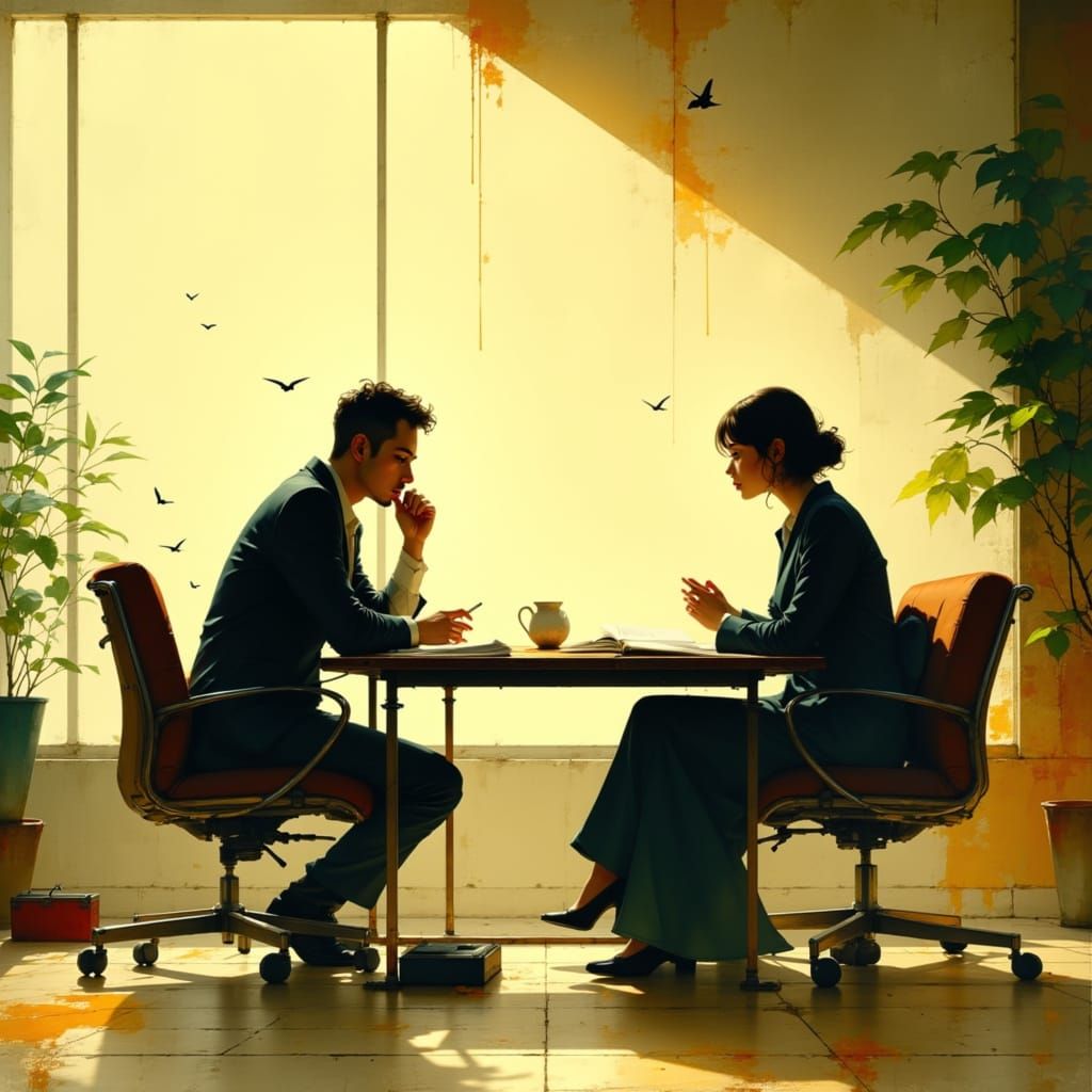 Negotiation in Sunlit Office: Trust and Respect