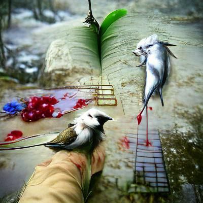 AI Generated Image from Empty Prompt