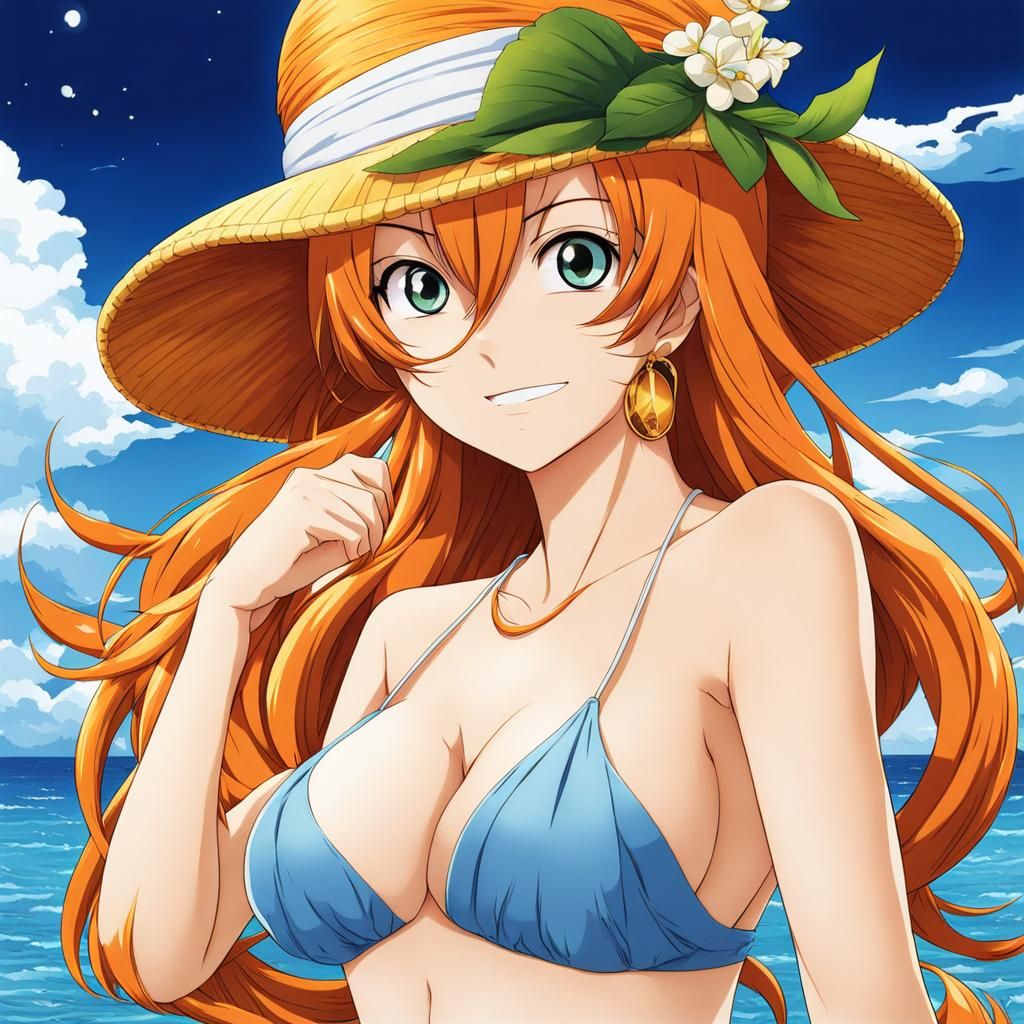 Anime Style Female Character Art