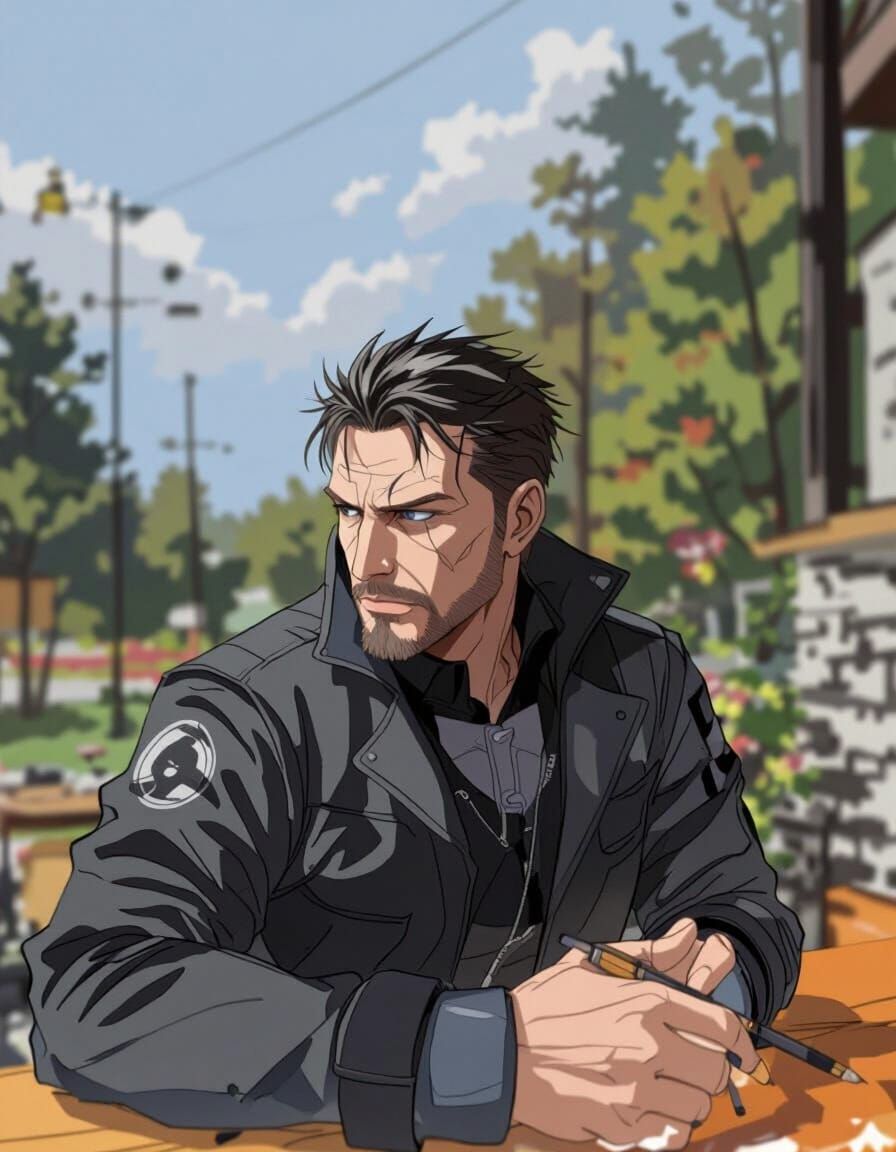 Character Portrait in Yoji Shinkawa Style