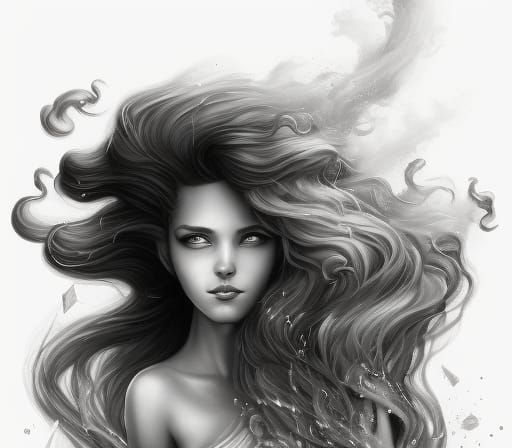 Wind Elemental Castle in Surreal Digital Art