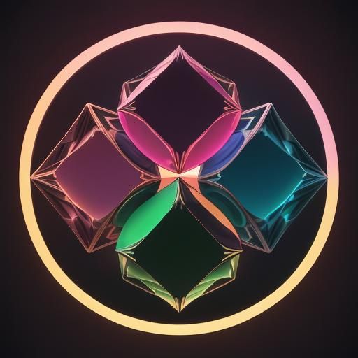 Ethereal Hillside with Japanese Art Deco Architecture