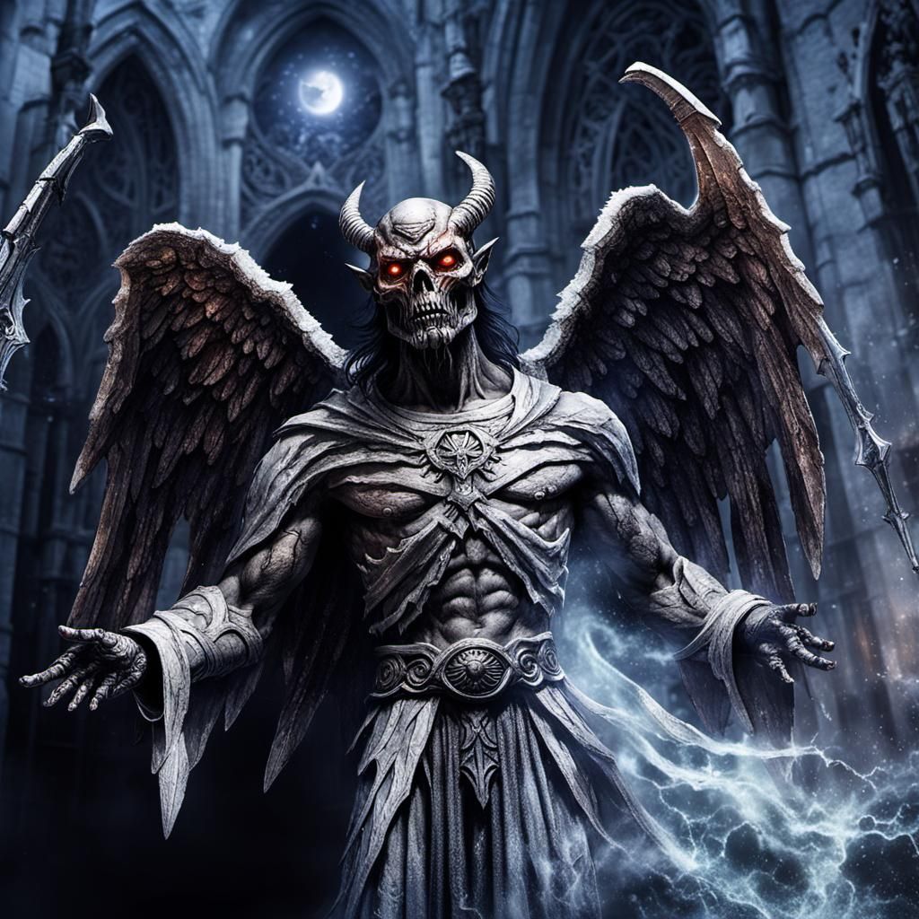 Fallen Angel Gabriel: A Malevolent Demon Sorcerer