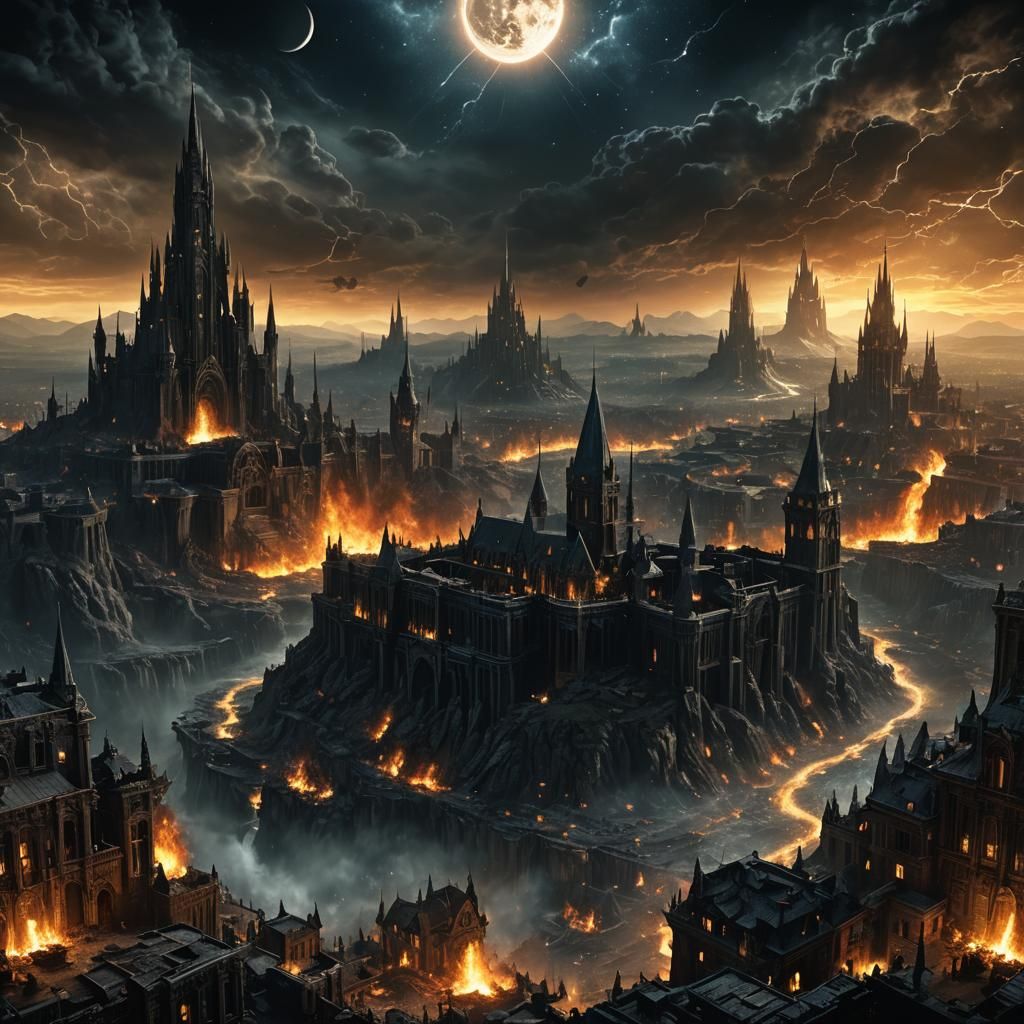 Guiding Star Burns Bright in Velvet Darkness