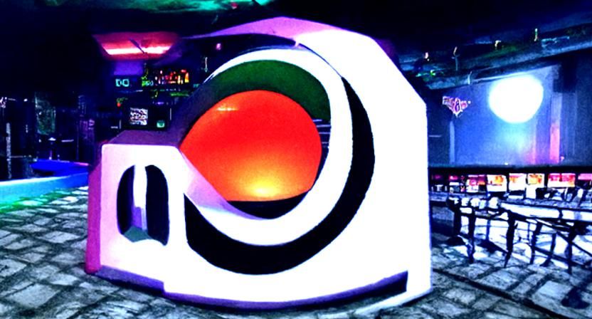 Sega Dreamcast Inspired Nightclub Design
