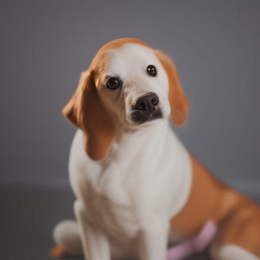 Yarn Dog: Professional Photography with Bokeh
