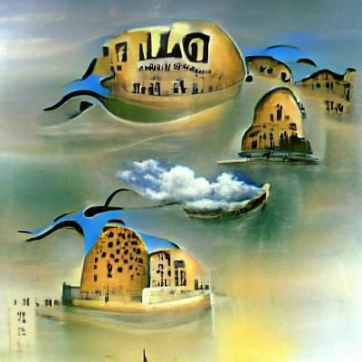 Abstract Surreal Landscape