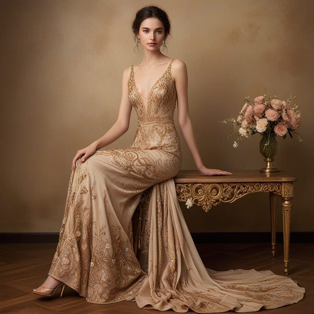 Elegant lady