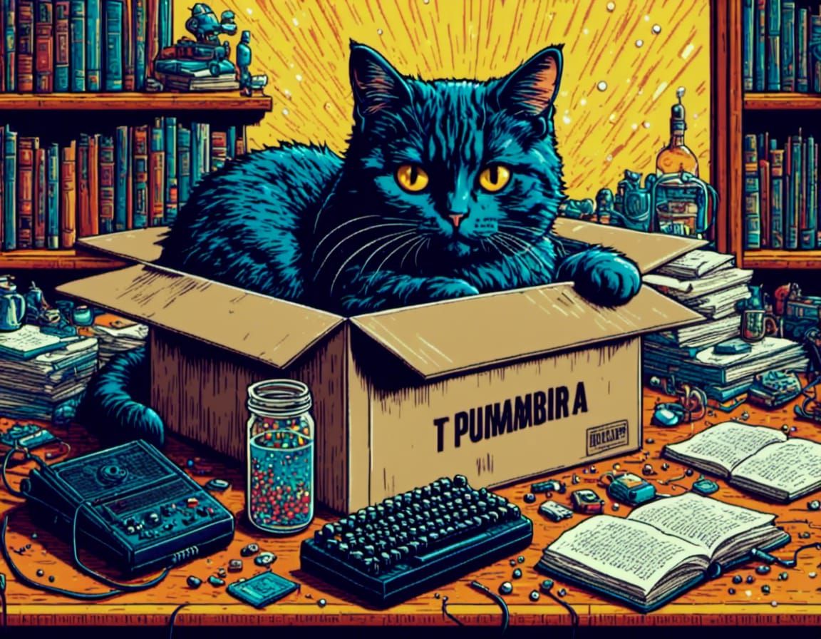 Neon Pixel Art: The Art of Procrastination