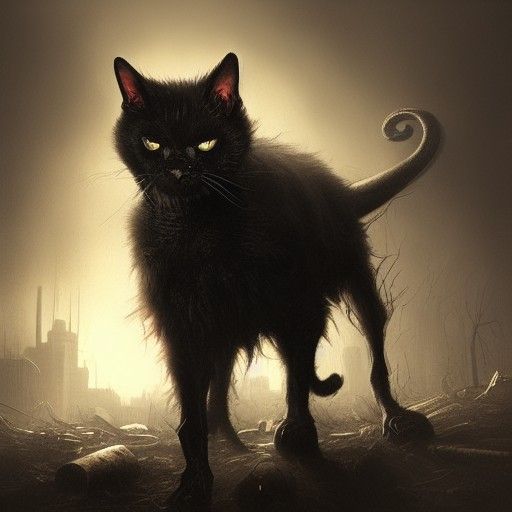 Who would suspect the cat with two tails?