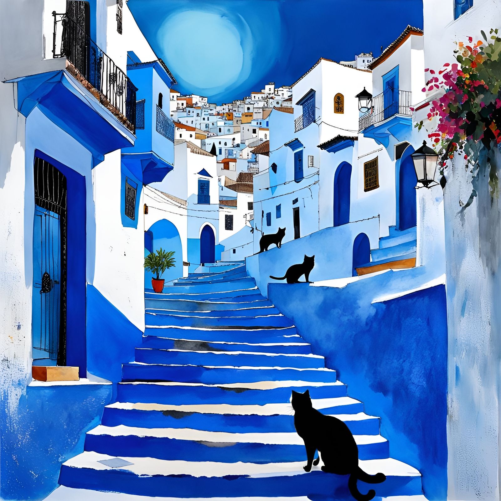 The Cats of Chefchaouen, Morocco’s Blue City