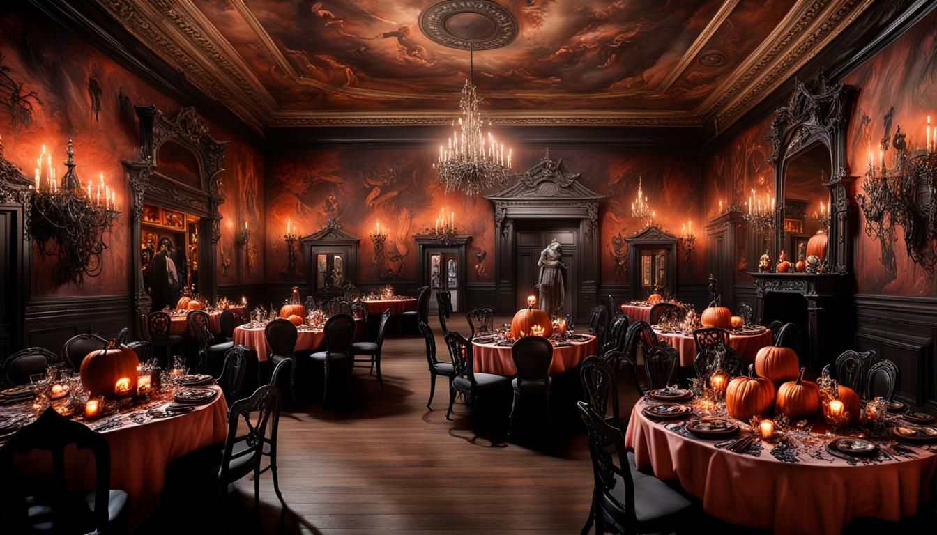 Victorian Halloween Ball in Gothpunk Style