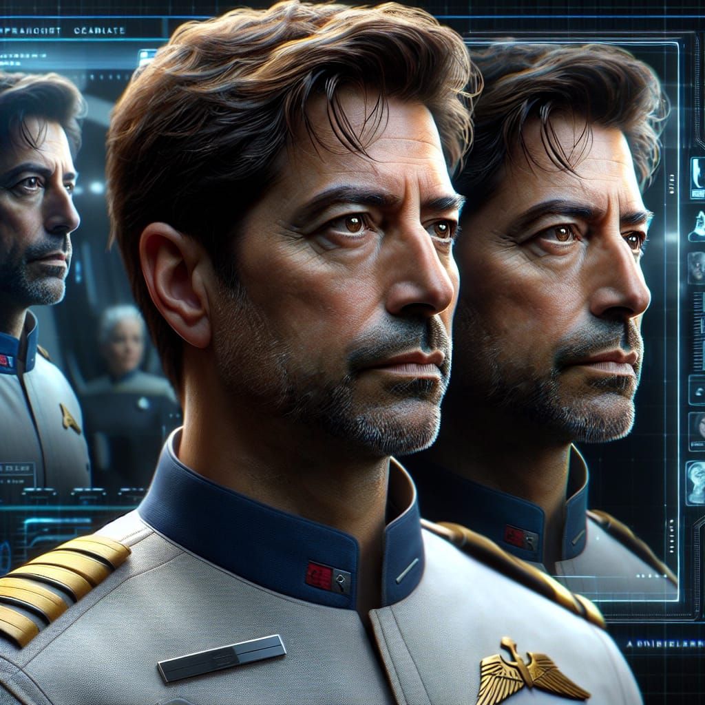 Male Doctor: Gender-bent Sci-Fi Portrait