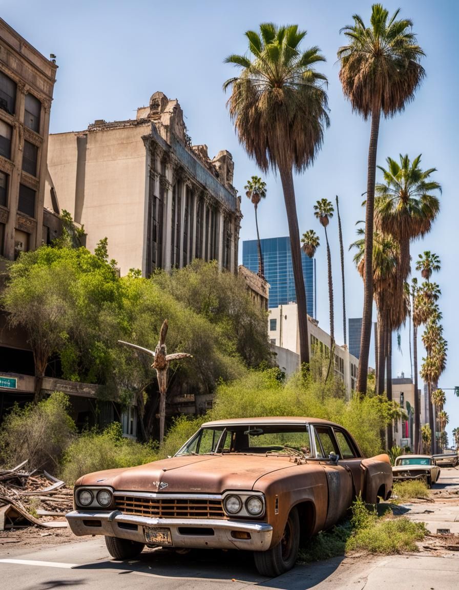 Post-Apocalyptic Hollywood Boulevard: Decade of Decay