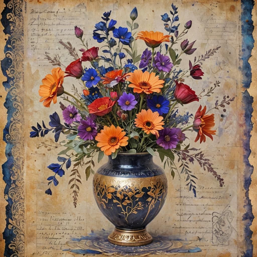 Vintage flowers