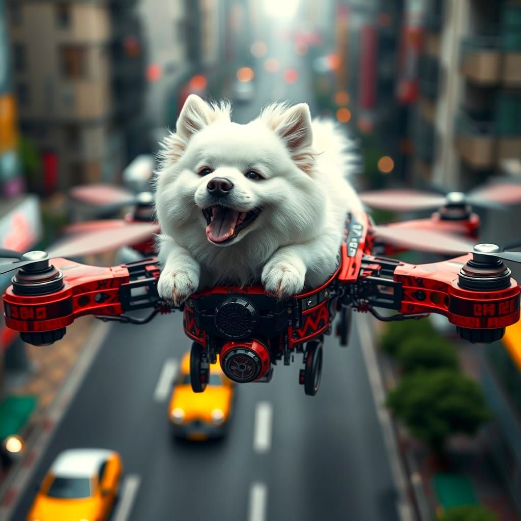 Laika The Flying Dog #1