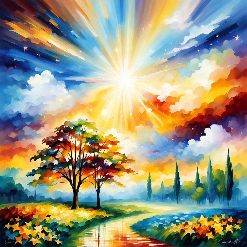 Heavenly Star Radiance in Soft Focus