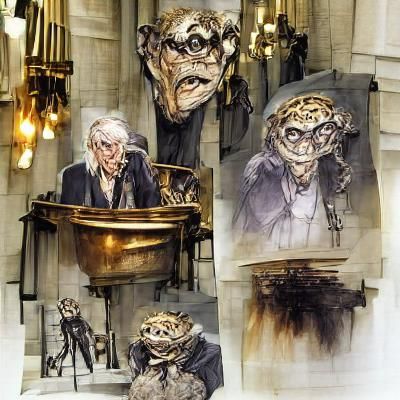 Gringotts Wizarding Bank Concept Art