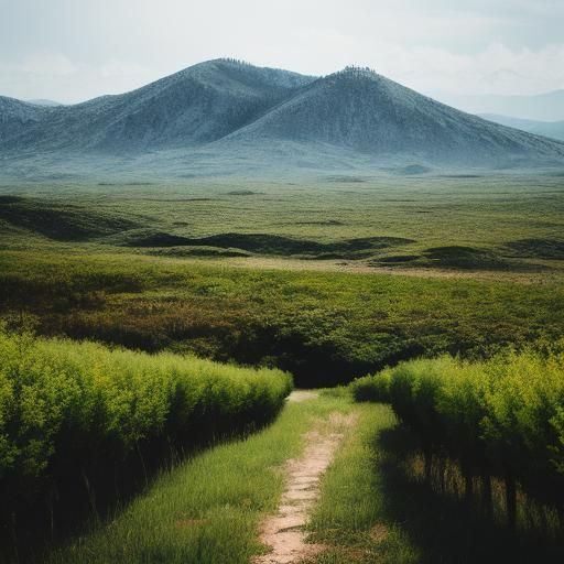 Abstract Image Generated From Simple Prompt