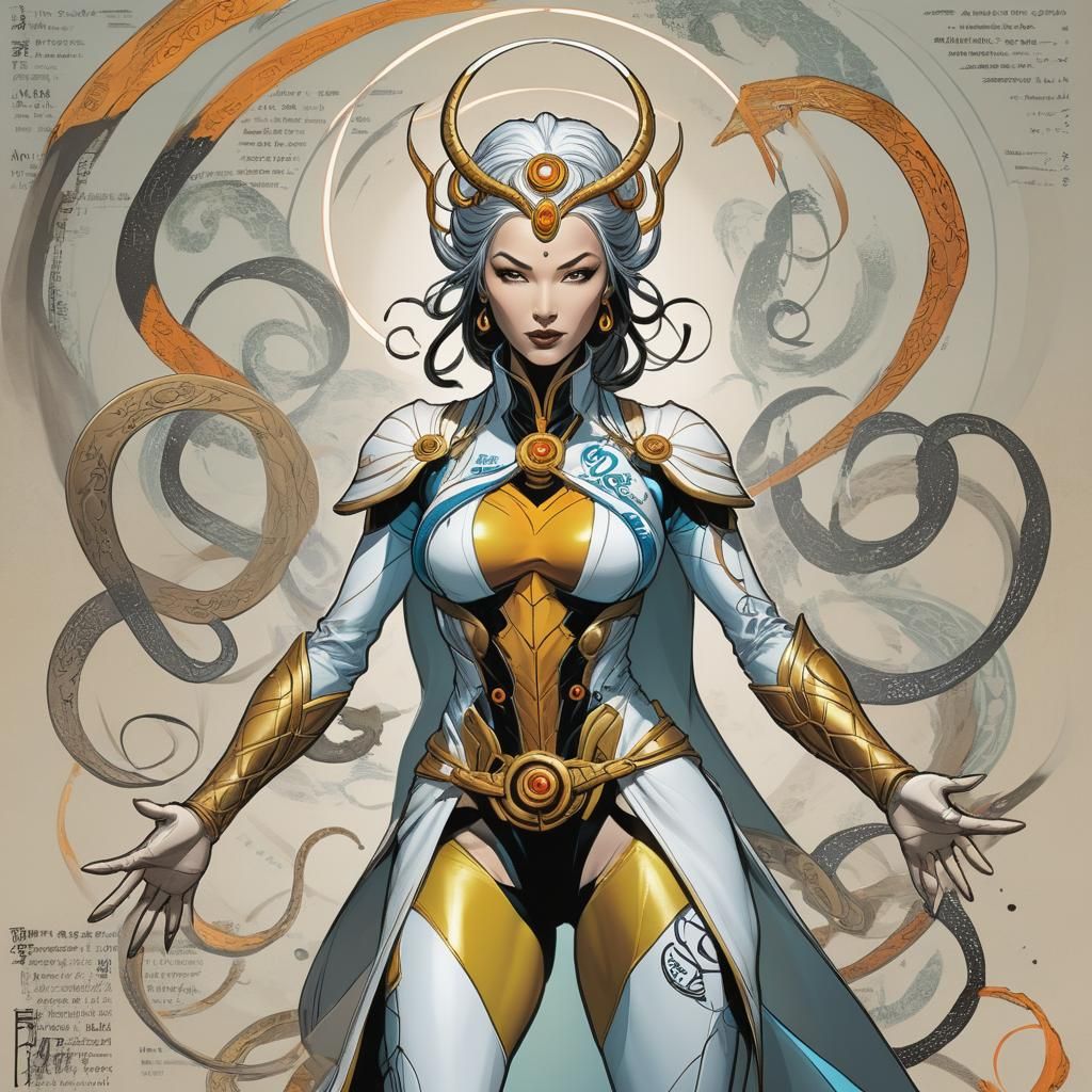 Surreal Comic Book Characters Await Archon's Avatar