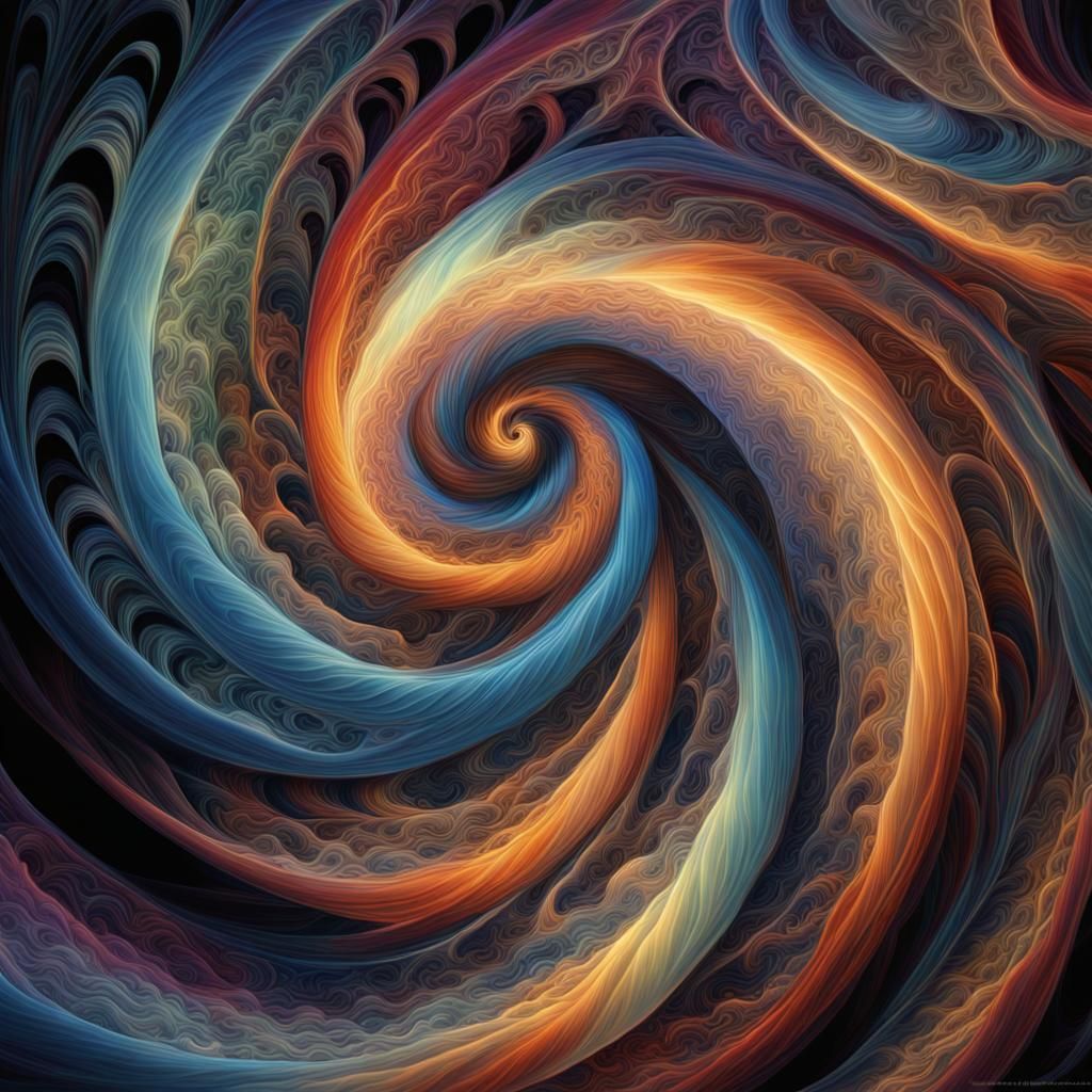 Mesmerizing Electromagnetic Swirls of Intertwined Energy