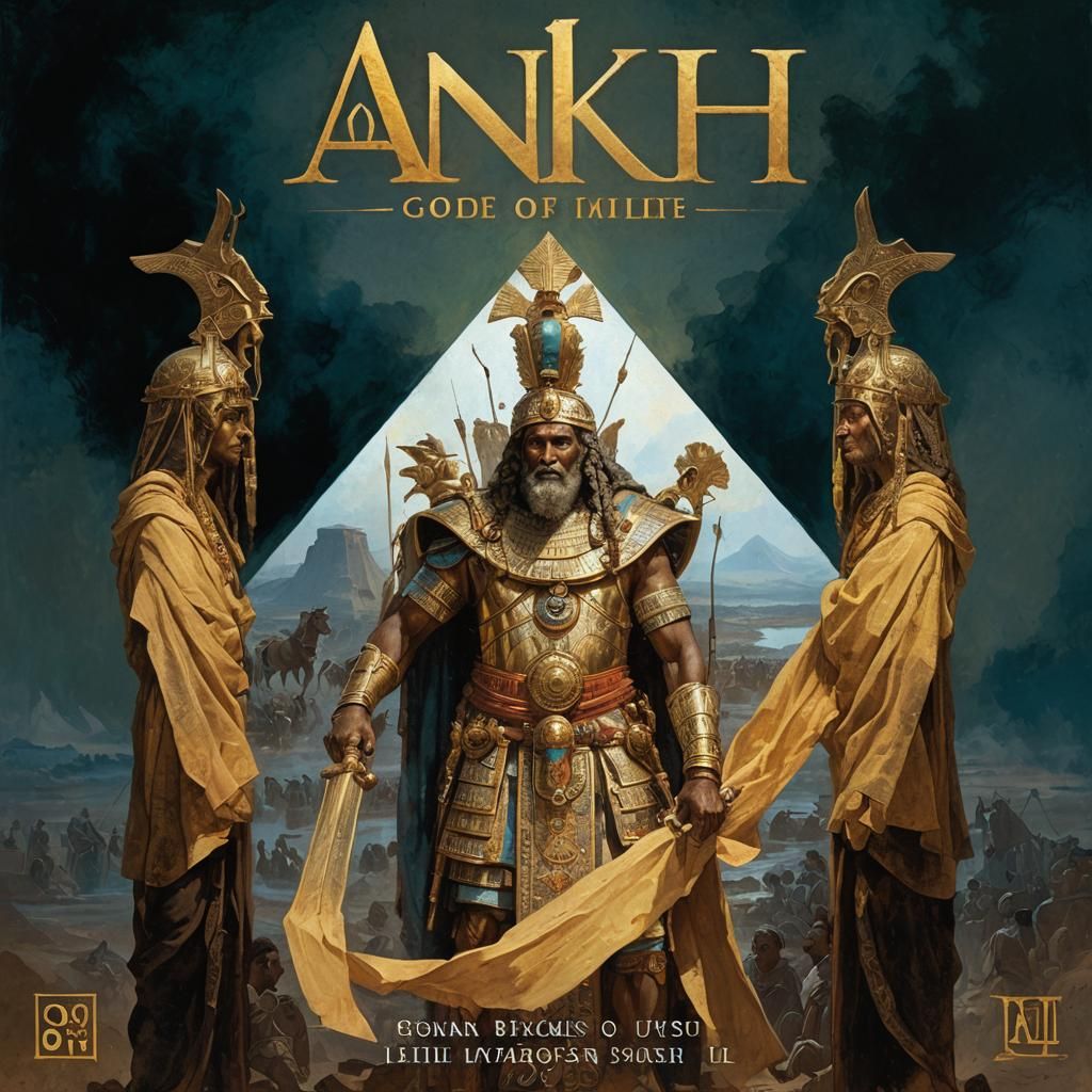 Moses Leads Hebrews: A Biblical Oil Painting