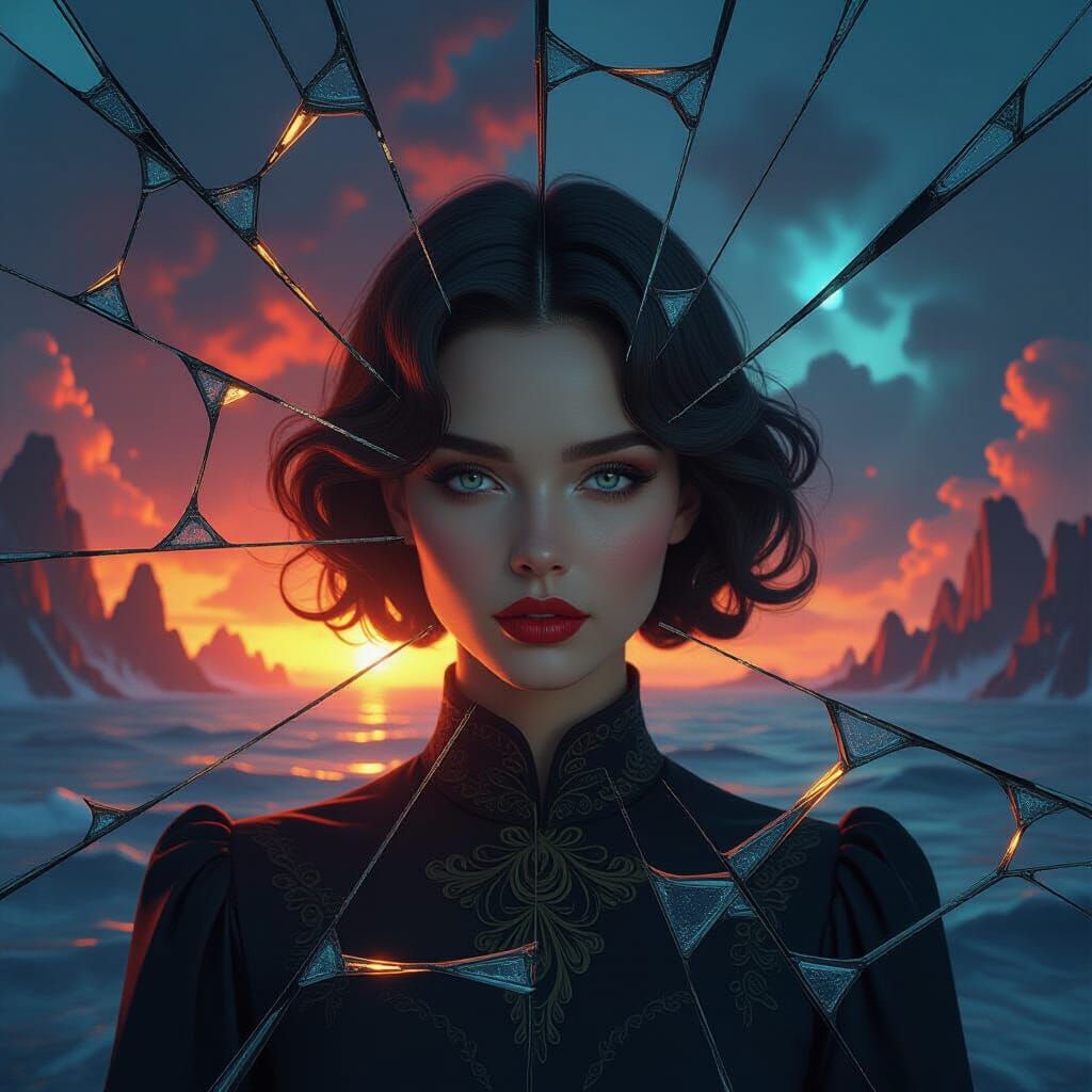 Shattered Mirror Reflecting Diverse Worlds