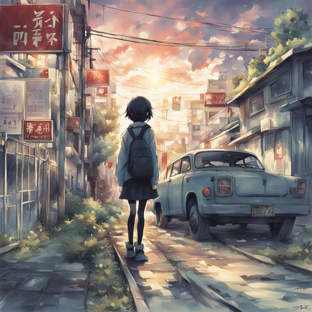 Anime Style Art Inspired by Japanese Manga