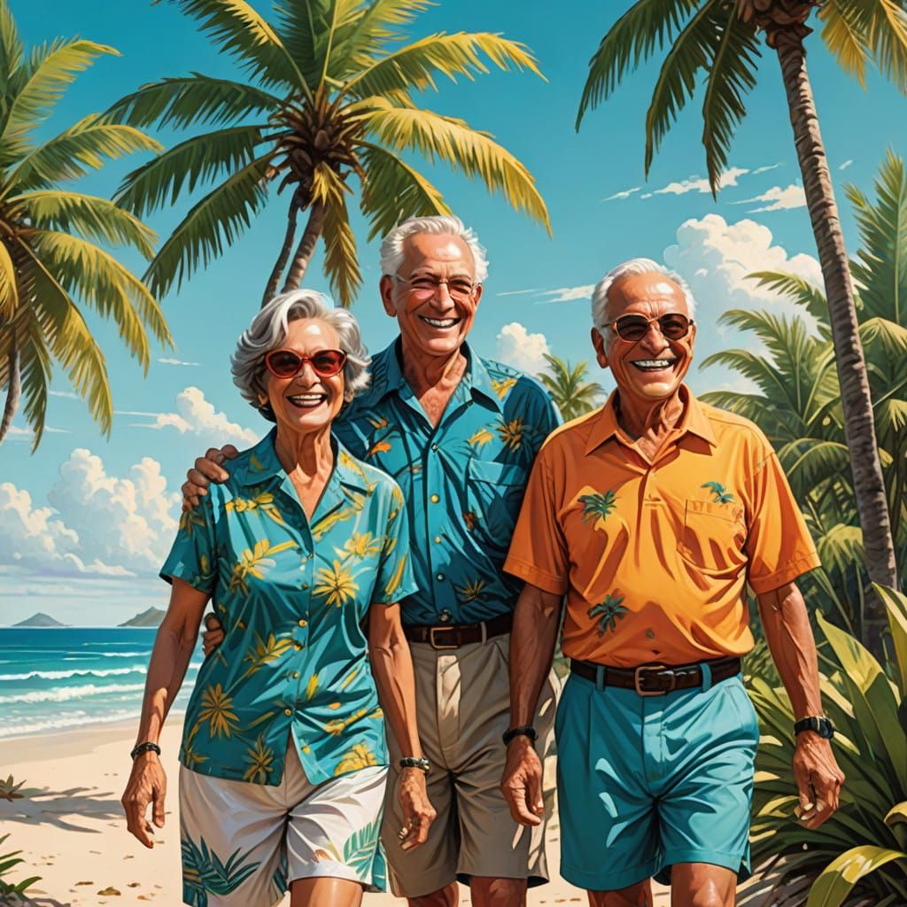 Seniors Soak Up Tropical Sun in Vibrant Caribbean Getaway