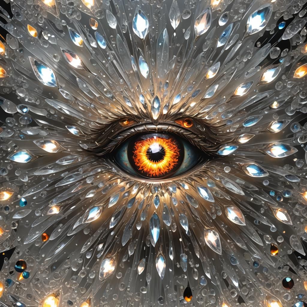 Crystal Flaming Eyes of Unseen Light