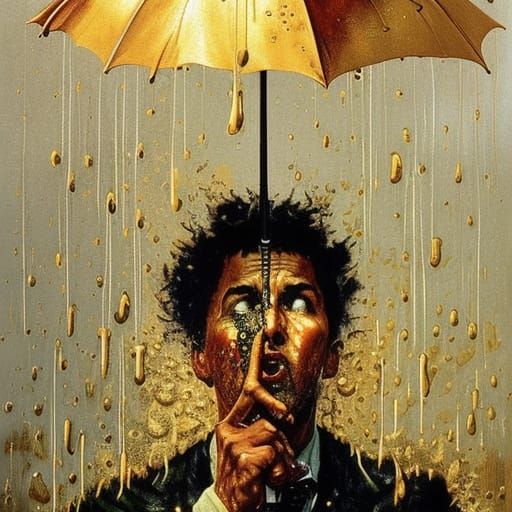 Gold shower "it's gold"