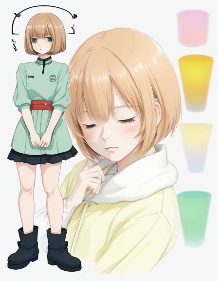 Anime Style Frisk in Candlelight