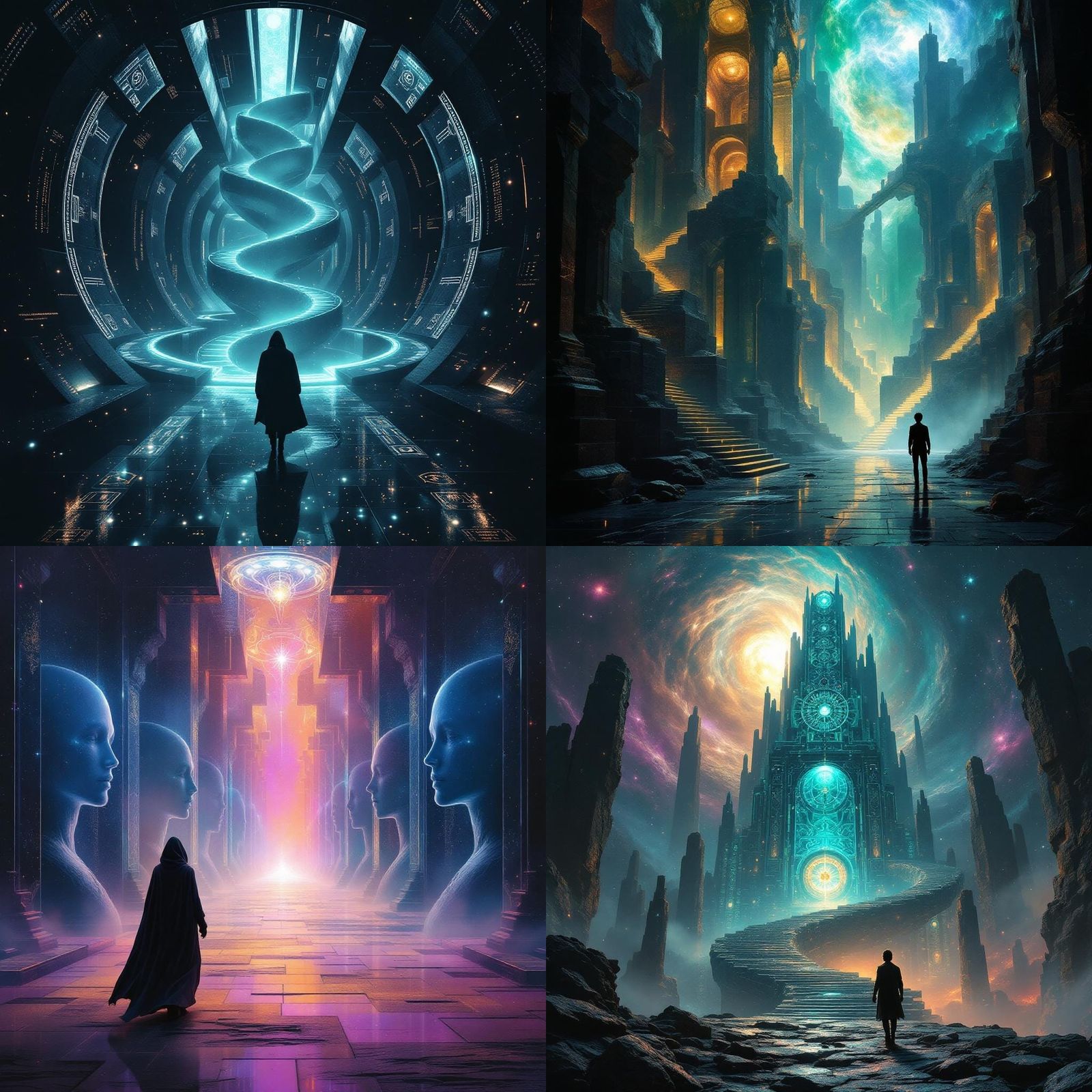 Surreal Monolith: The Archive of Forgotten Selves