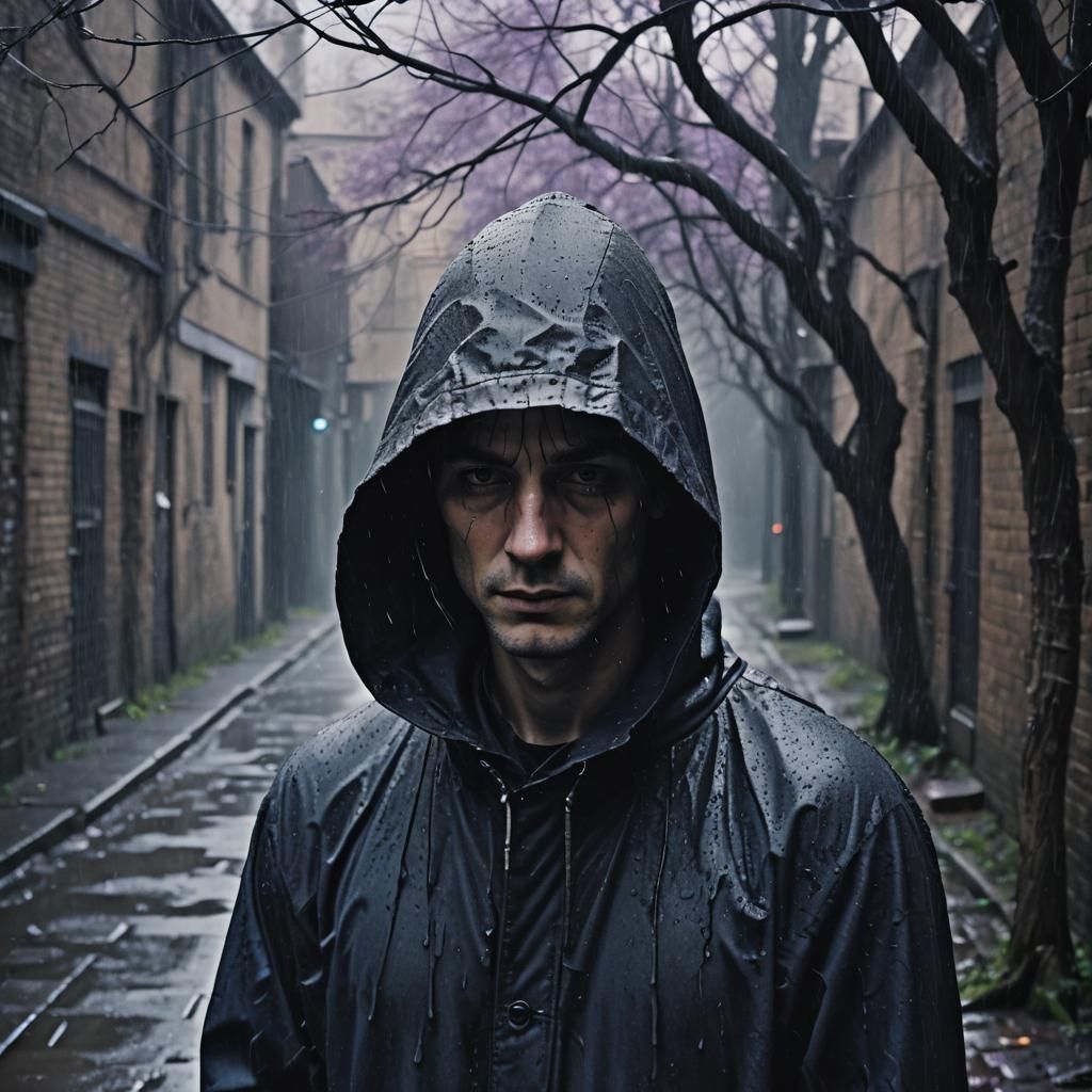 Depression in Dark Surrealist Style