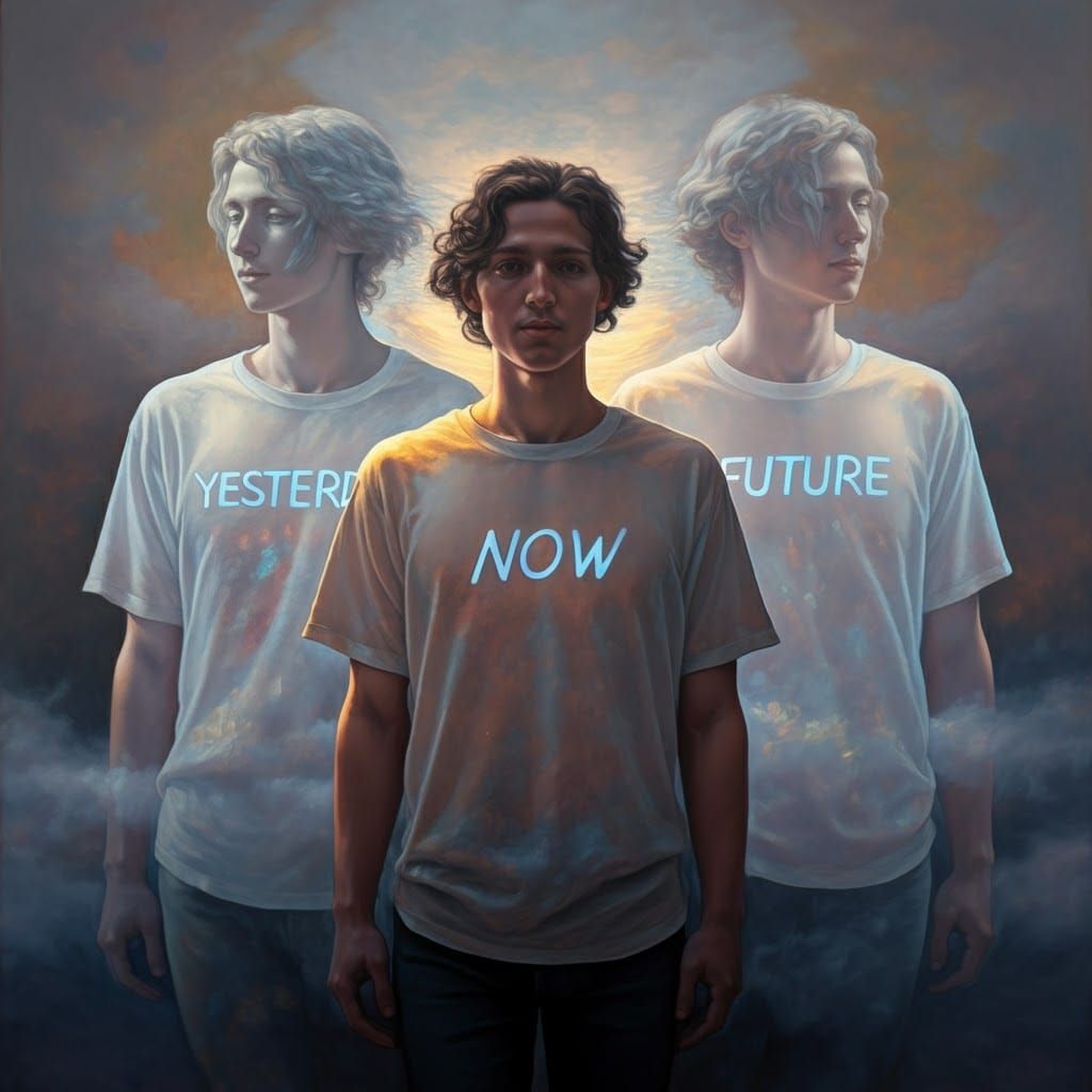 Serene Holographic Iterations of NOW Amidst Ethereal Backdro...