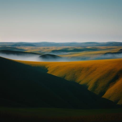 A Muted Masterpiece Landscape Artwork