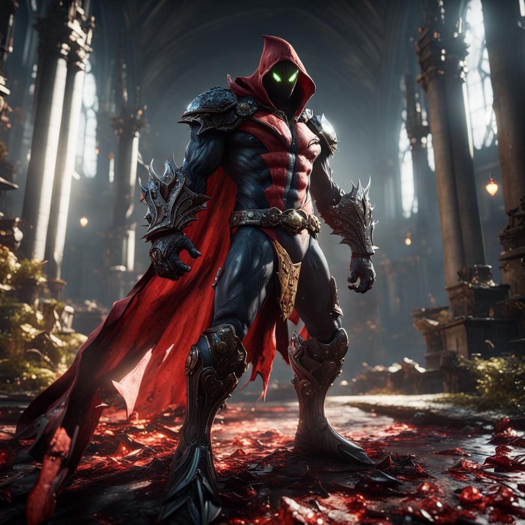 Spawn in 3D Cinematic Style