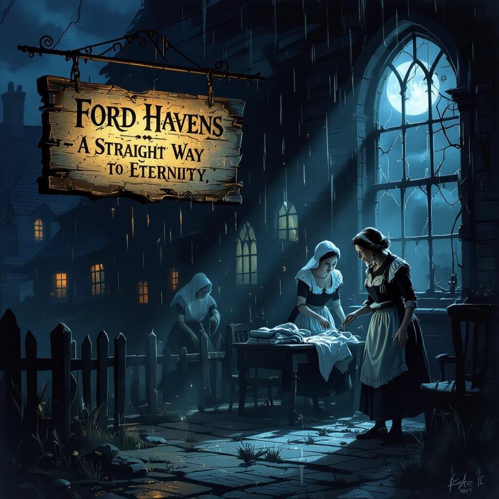 Ford Havens Inn: Spirits in Gothic Art Style