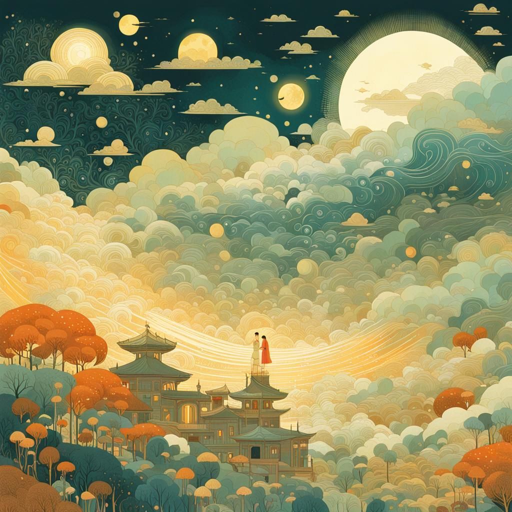 Divine Sunshine Through Clouds: Celestial Beams