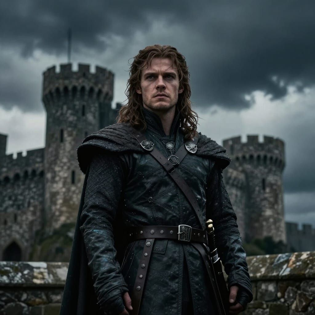 Eddard Stark in Game of Thrones Castle Scene