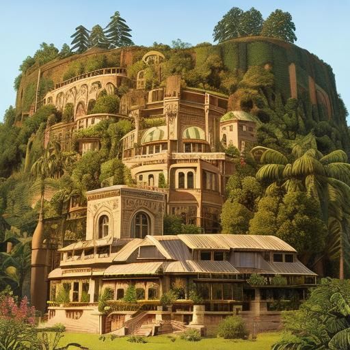 Photorealistic Rendering in the Style of Henri Rousseau