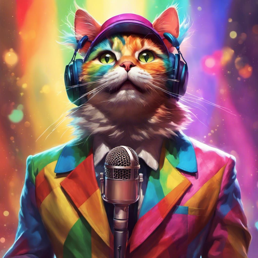 The singing cat