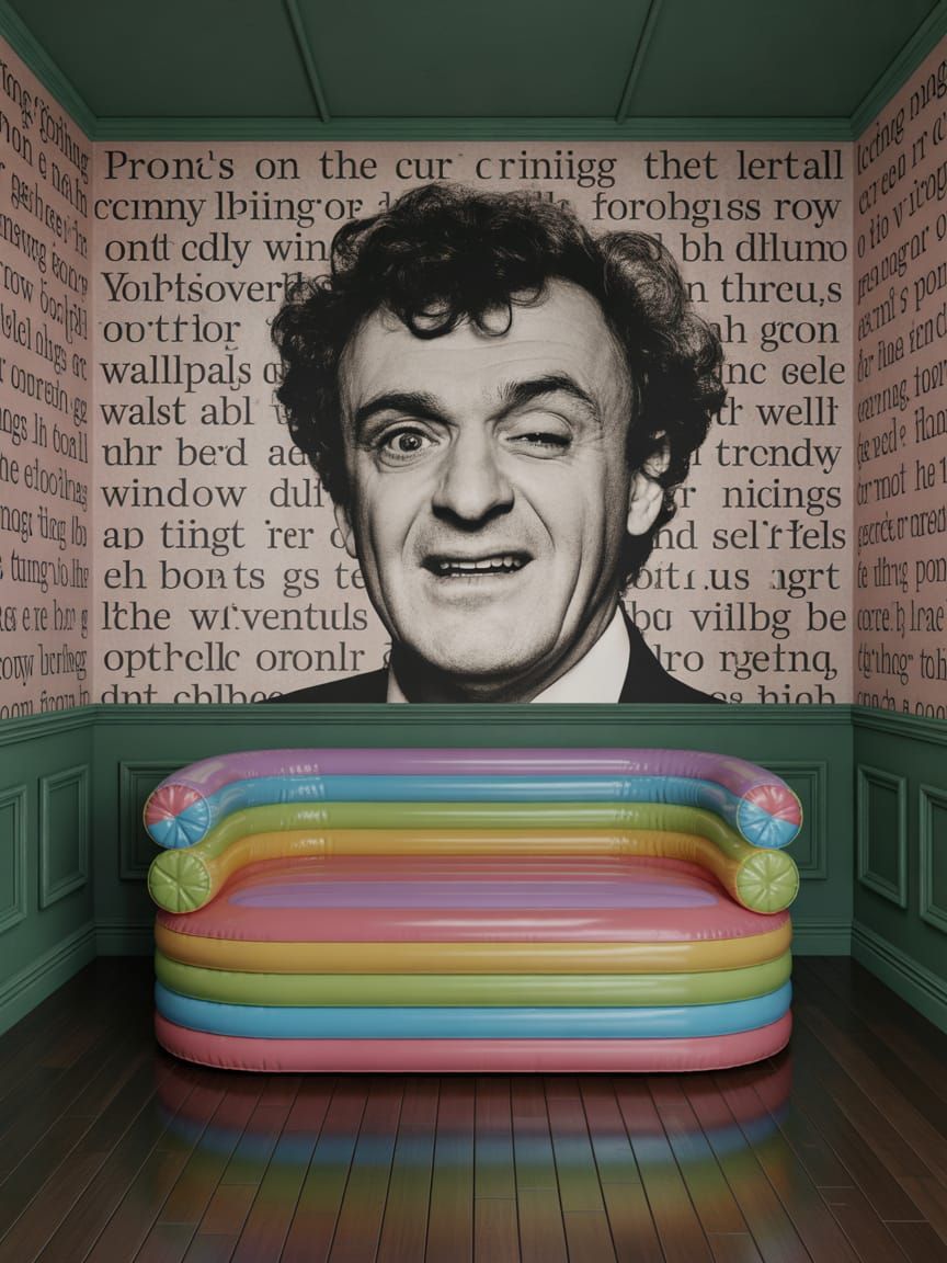 Points on the Curve Drifting in The Void Turning a Grimacing Wink on the Wallpaper