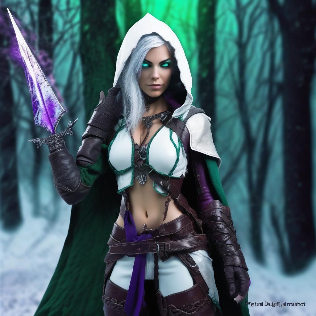 Changeling Assassin in Ethereal Fantasy Style