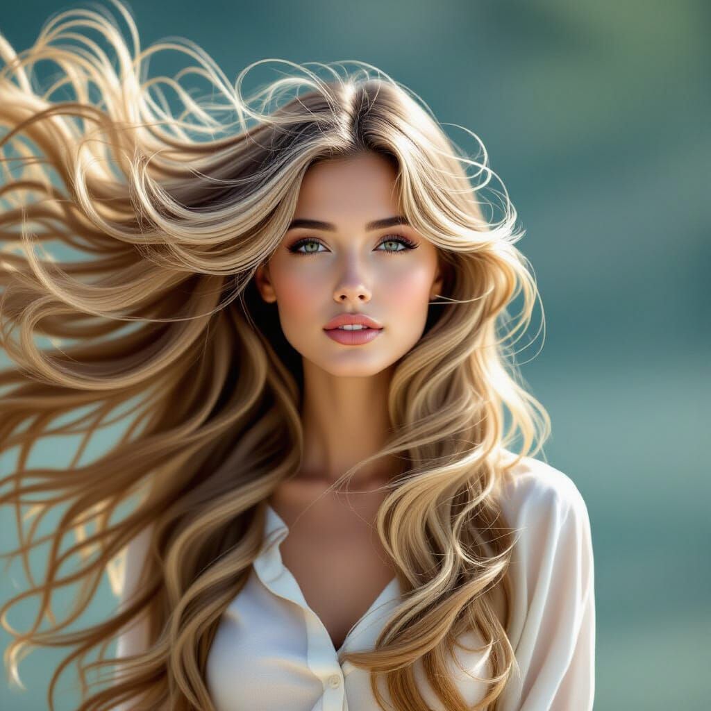 Woman with Elaborate Hair - Lost Imaginative Concepts