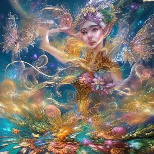 Kurokulle Deity as Cantonese Woman