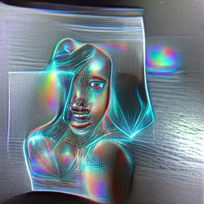 Colorful Hologram Projection in 3D