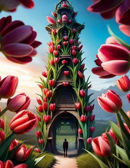 Detailed Human Figure in Hyperrealistic Digital Art