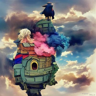 Howl's Moving Castle: Animated Fantasy Art